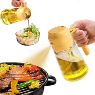 Kitchen Oil Spray Bottle | Fine Mist Dispenser for Cooking & Grilling 470ml